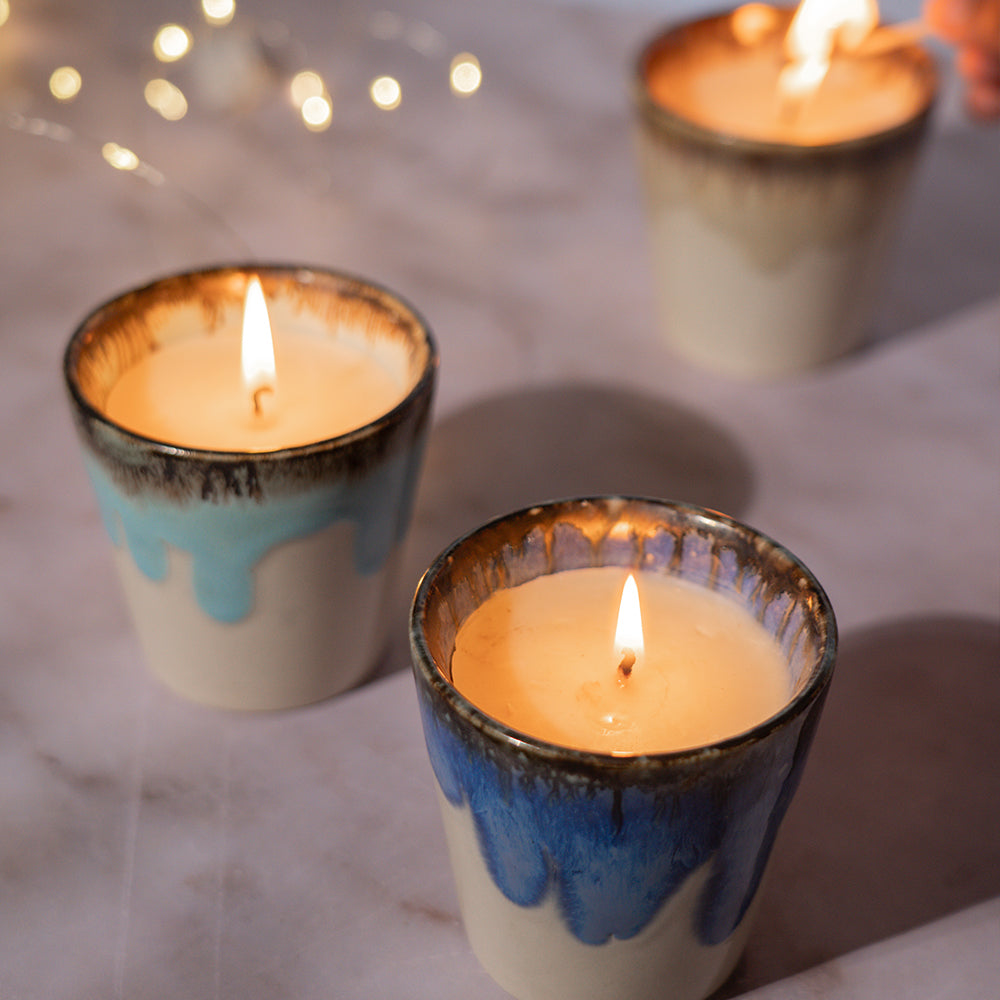 6 Scented Candles hot