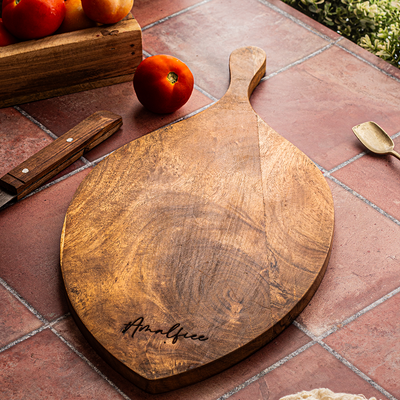 Dastkari Premium Rounded smooth Wooden Chopping Boards Set of 4