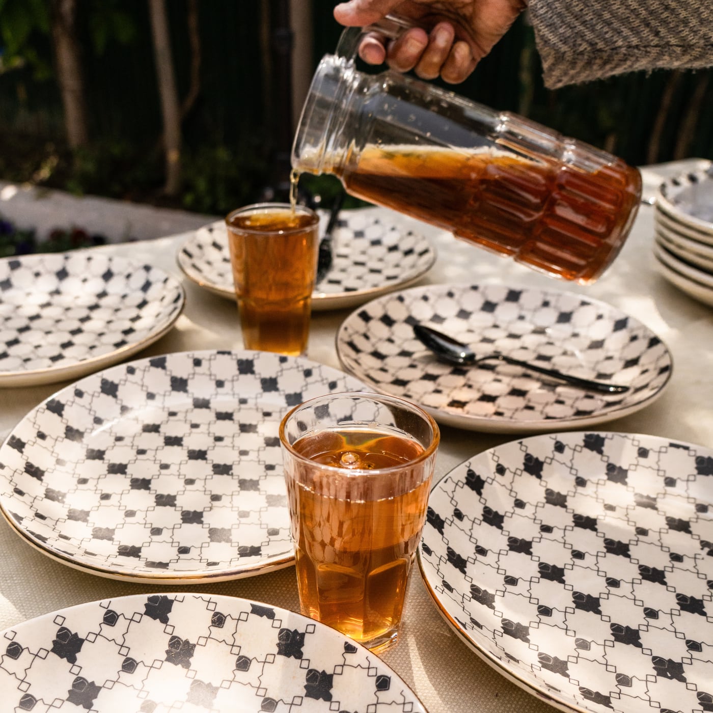 Shatranj Maharani Printed Dinner Plate