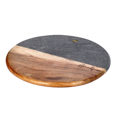 Marbluxe Circular Chopping and Serving Board