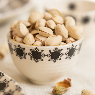 Shatranj Black and White Printed Portion Bowls