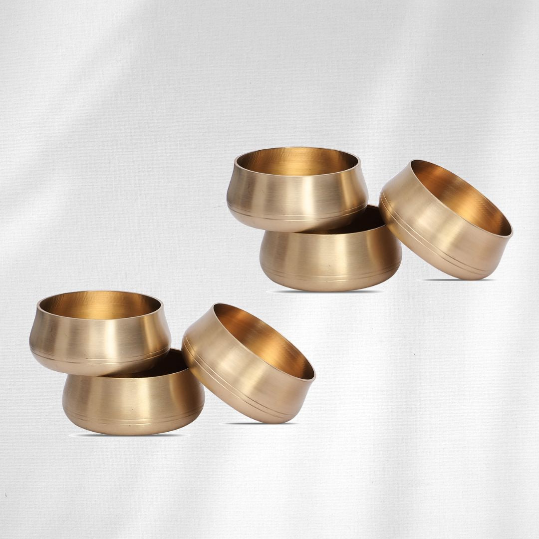 Kansa Premium Bronze Portion Bowls