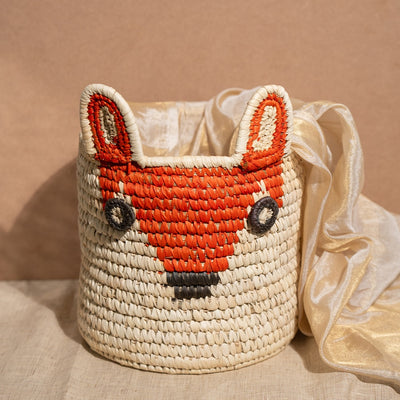 Bunaee Sabai Fox handcrafted Sabai Basket