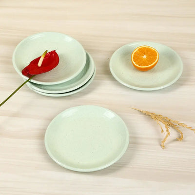 Lemongrass Quarter Plates Amalfiee_Ceramics