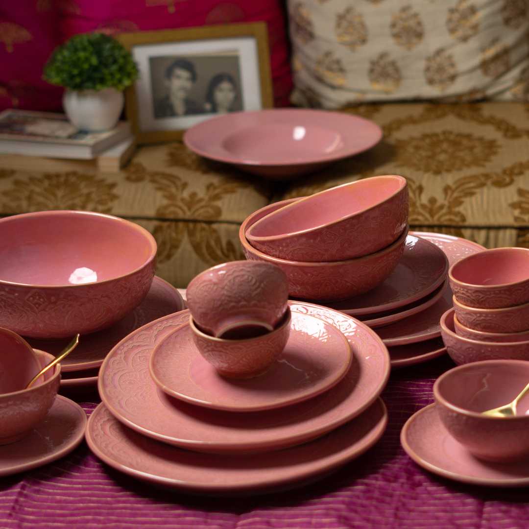 Miami Ceramic Dinner Set of 8 Pcs Amalfiee Ceramics