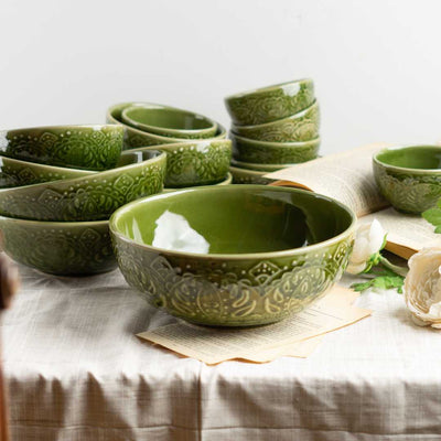 Paris Exclusive 8" Ceramic Serving Bowls Amalfiee Ceramics