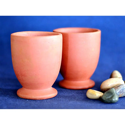 Terracotta Wine Glass Set of 4 Amalfiee_Ceramics